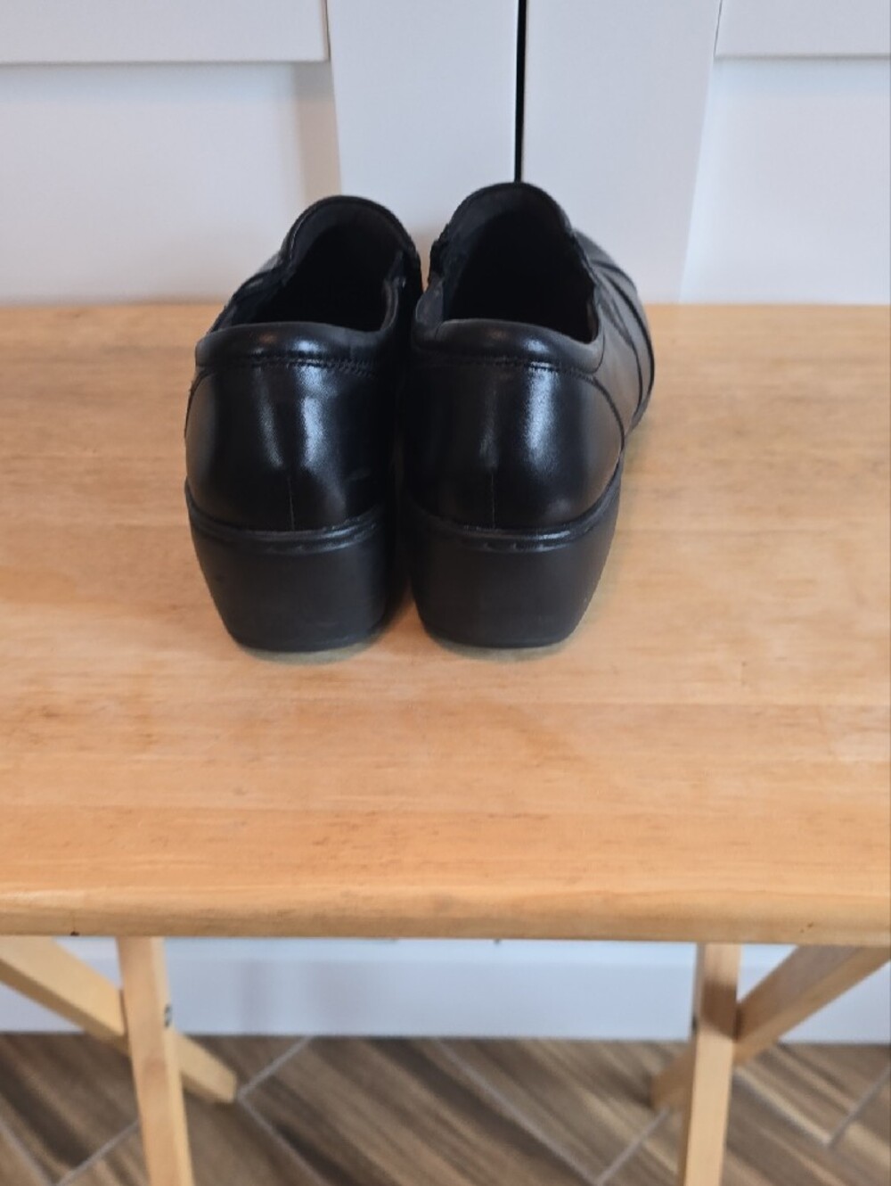Clarks Black Slip-On Comfort Loafers for Women - Picture 9 of 11